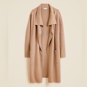 J. Crew Shawl-collar sweater blazer